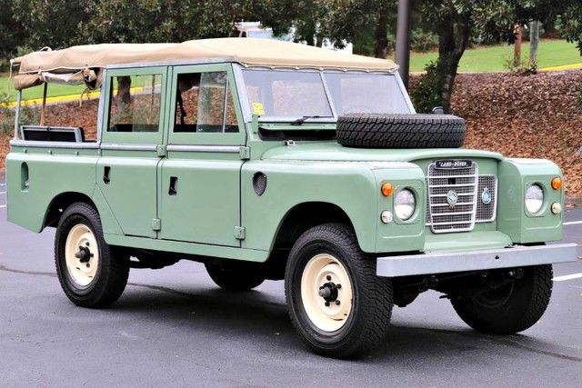 AdventureMotorCars presents FRAME OFF RESTORED 1981 Land Rover Series III 109 1981 Land Rover Defender
