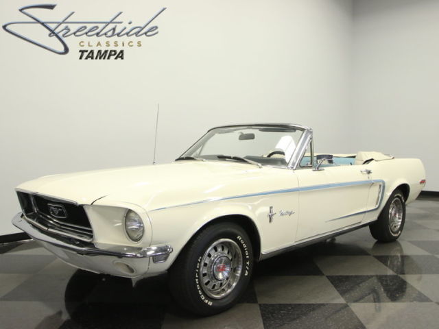 AFFORDABLE DROP TOP MUSTANG, 289 V8, AUTO, PS, GORGEOUS ENGINE BAY, SUPER VALUE! 1968 Ford Mustang