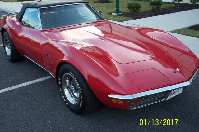 1972 Chevrolet Corvette Stingray Convertible