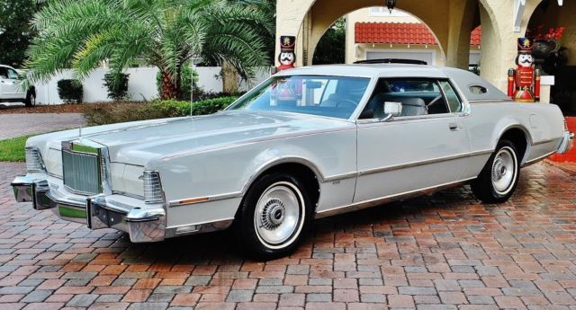 Air Conditioning Power Windows Florida Car Power Seats Leather 1976 Lincoln Mark Series Mark IV Cartier Special Edition