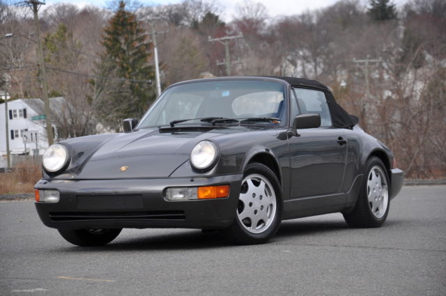 Air Cooled 964 - Convertible - AWD - 5-Speed Manual - NO RESERVE 1991 Porsche 911 Air Cooled 964 Convertible AWD 5spd NO RESERVE