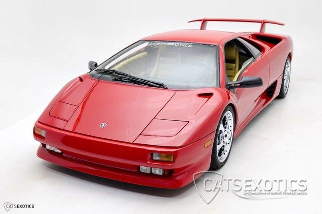 Al Burtoni Exhaust Murci Wheels Rear Wing Newer Tires New Clutch 1992 1993 Red 1991 Lamborghini Diablo