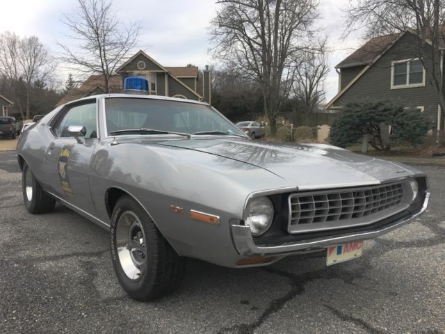 1972 AMC Javelin ALABAMA STATE TROOPER POLICE JAVELIN 401 - photo 2