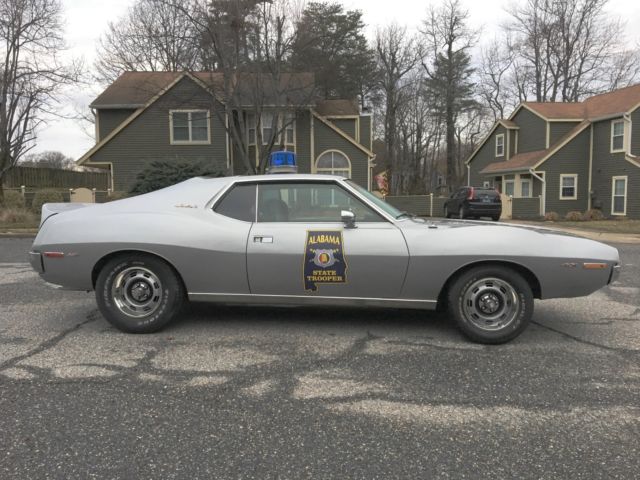 1972 AMC Javelin ALABAMA STATE TROOPER POLICE JAVELIN 401 - photo 3