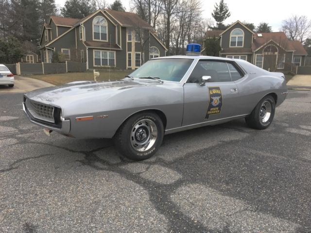 1972 AMC Javelin ALABAMA STATE TROOPER POLICE JAVELIN 401 - photo 9