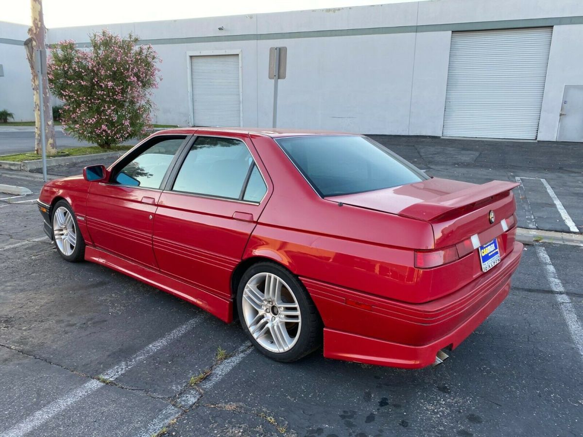 Alfa Romeo 164 S-1991-LOW Miles-RARE Car-Lots of NEW Parts-NO RESERVE 1991 Alfa Romeo 164 SPORT
