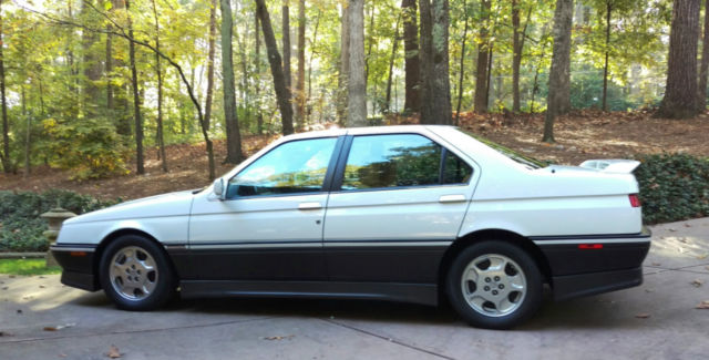 Alfa Romeo 164-S 1992 Sport Sedan, Special ordered Executive Absolutely stunning 1992 Alfa Romeo 164 Sport Sedan 4-Door