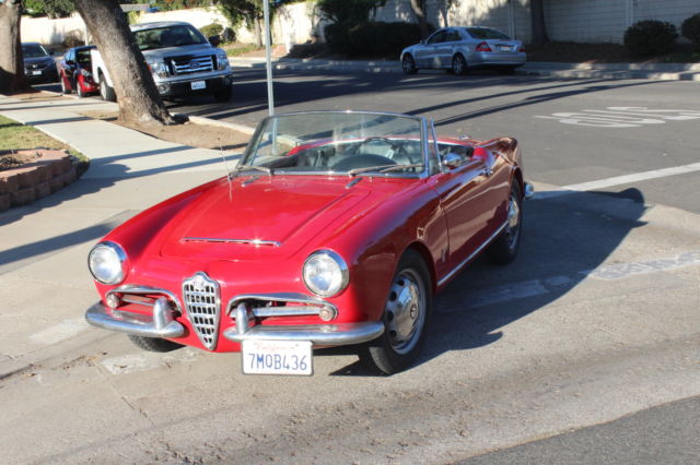 1964 Alfa Romeo Spider 2 Door Convertible - photo 6