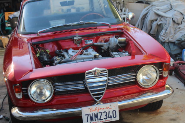 Alfa Romeo 1967 GT Giulia Veloce 1600 CC 1967 Alfa Romeo GTV 2 Door Coupe