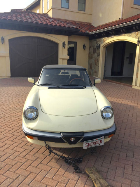 1984 Alfa Romeo Spider Spider Veloce - photo 11