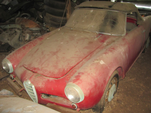 Alfa Romeo 750 D Giulietta 1957 1957 Alfa Romeo Spider normale