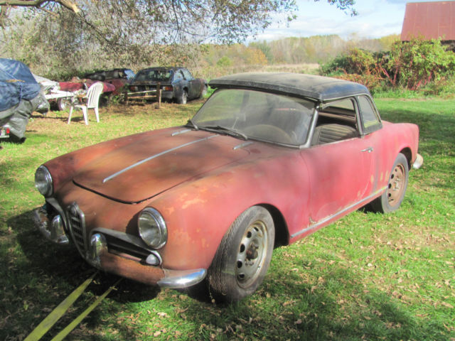 Alfa Romeo 750 D Giulietta spider 1958 1958 Alfa Romeo Spider
