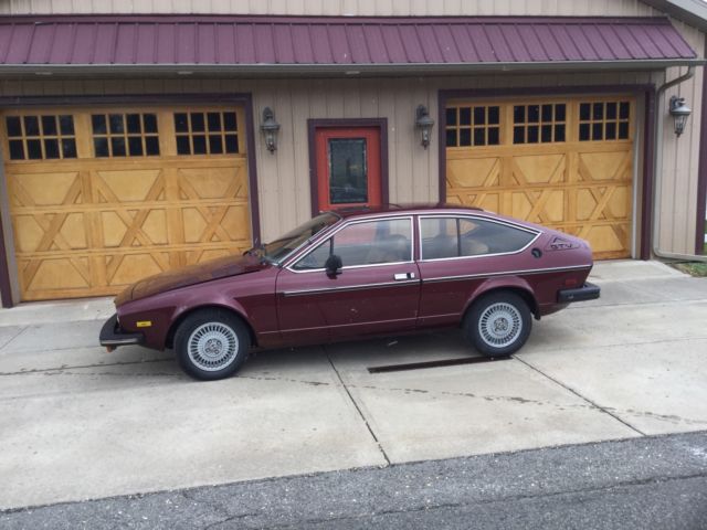 Alfa Romeo Alfetta GTV 1979 - Restoration Project - Runs & Drives! 1979 Alfa Romeo GTV