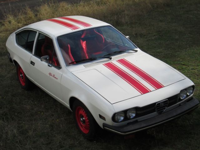 ALFA ROMEO ALFETTA GTV 2000 COUPE HEAD TURNER - CUSTOM- ONE OF A KIND + VIDEOS 1976 Alfa Romeo GTV