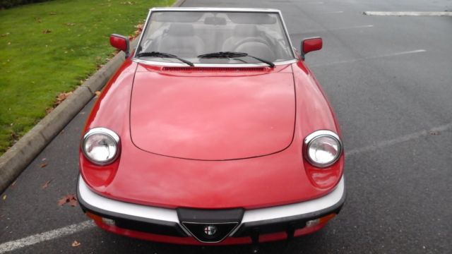 1988 Alfa Romeo Spider GRADUATE SPIDER - photo 4