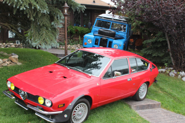 Alfa Romeo GTV 1976 light weight 1976 Alfa Romeo Alfetta GTV