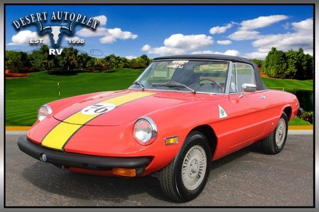 1976 Alfa Romeo Spider Iniezione Convertible Extra Clean - photo 2