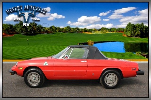 1976 Alfa Romeo Spider Iniezione Convertible Extra Clean - photo 3