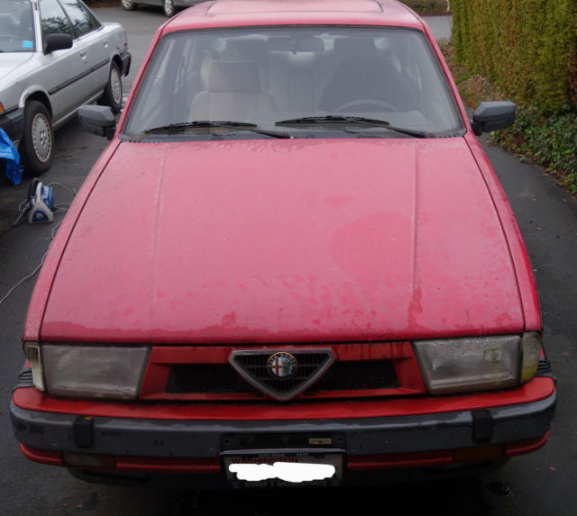 Alfa Romeo Milano, 1989, Type 75, Gold Trim 1989 Alfa Romeo Milano