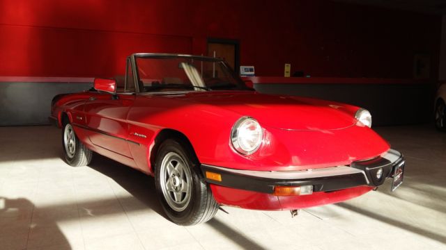 1987 Alfa Romeo Spider Leather - photo 2