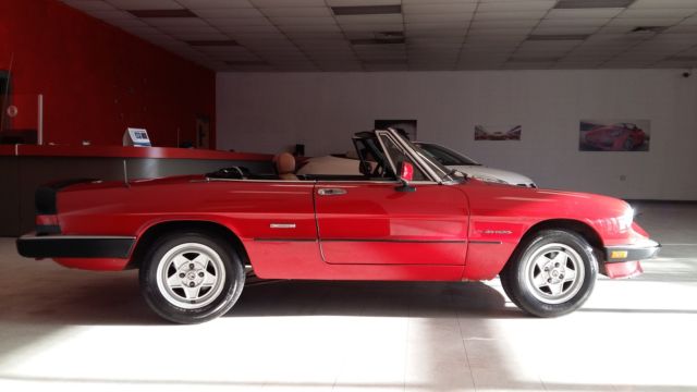 1987 Alfa Romeo Spider Leather - photo 3