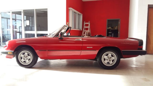 1987 Alfa Romeo Spider Leather - photo 7