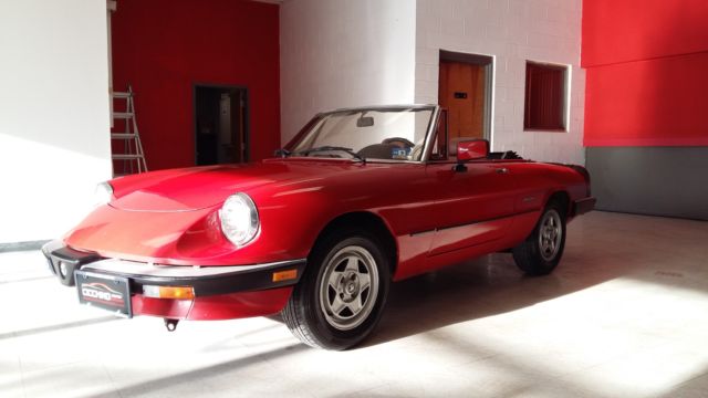 1987 Alfa Romeo Spider Leather - photo 8