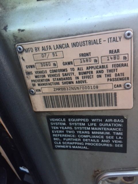 1992 Alfa Romeo Spider - photo 7