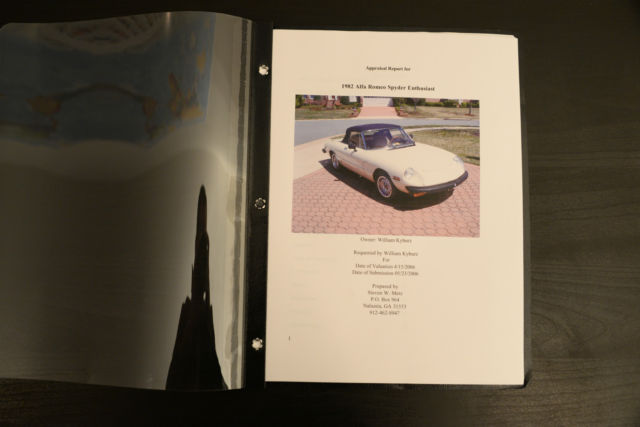 Alfa Romeo Spider, Enthusiast, Not Graduate, 51K Miles. Extensive Records. 1982 Alfa Romeo Spider Enthusiast