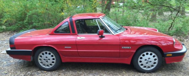 Alfa Romeo Spider Quadrifolglio V6 1986 Alfa Romeo Spider