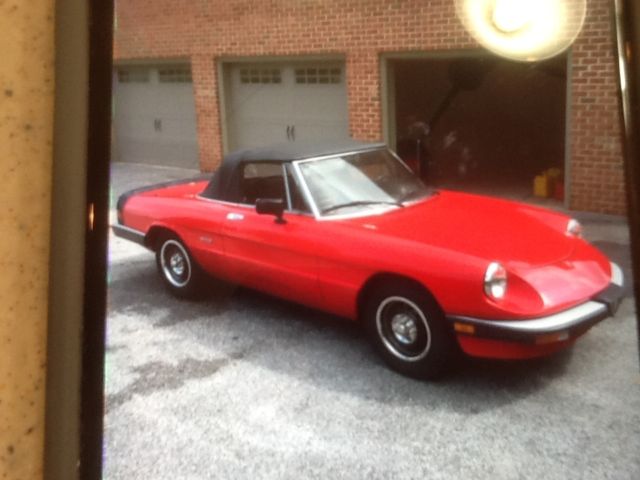 1987 Alfa Romeo Spider Convertable - photo 5