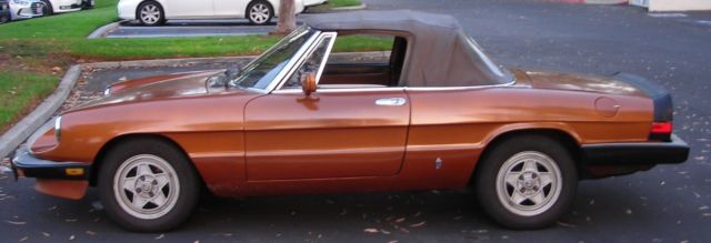 alfa romeo spyder veloce 1983, BOSCH FI, driver, history, SoCal, project, 24pix 1983 Alfa Romeo Spider