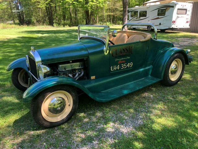 All aluminum Buick Nailhead engine.Project covered in Street Rodder. Retro T 1927 Ford Model T Steel Ford Roadster Hot Rod 215 CI Nailhead
