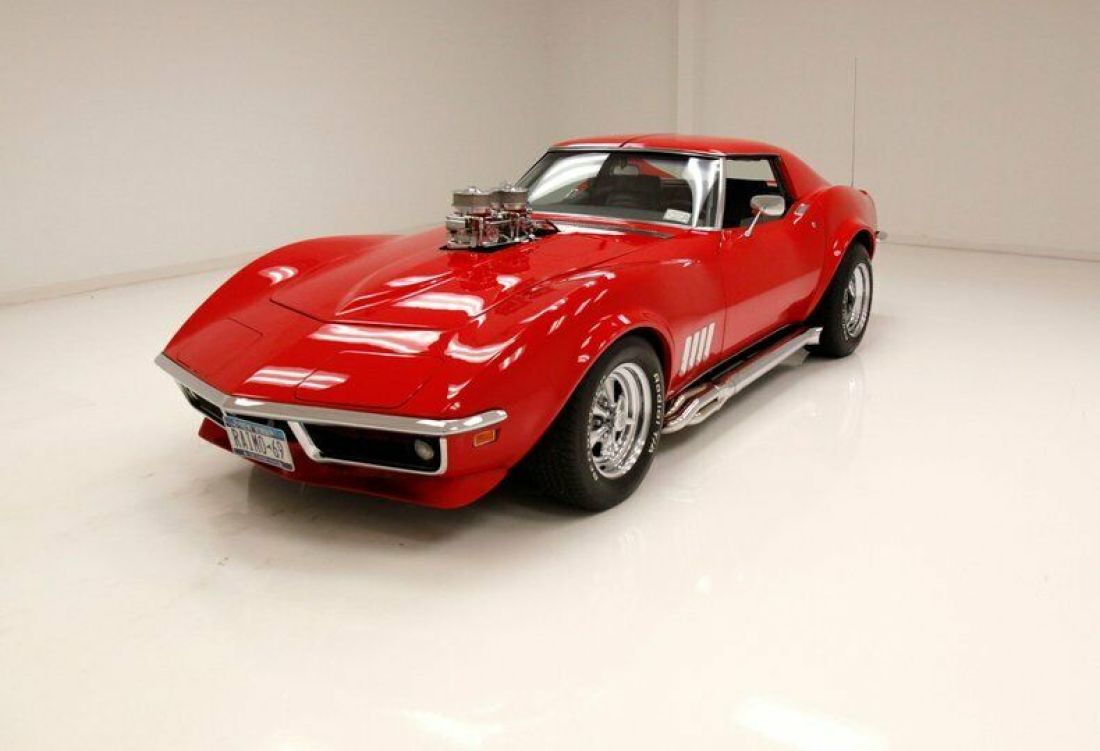 All Chromed 427ci V8/Dual 4 Barrel Carbs/Custom Interior/Mint Condition Exterior 1969 Chevrolet Corvette Stingray