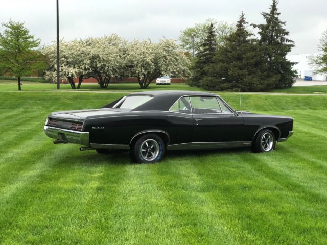 All Numbers Matching 400 HO Starlight Black Original Paint! 1967 Pontiac GTO GTO