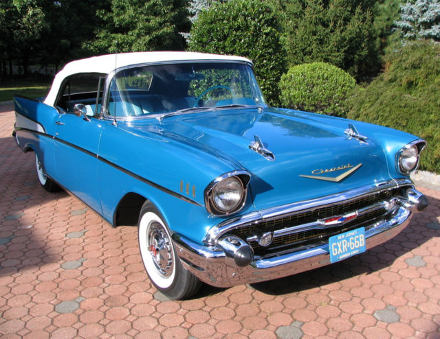 1957 Chevrolet Bel Air/150/210 Convertible - 283-270HP Dual Quad - photo 11