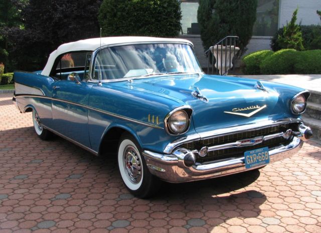 1957 Chevrolet Bel Air/150/210 Convertible - 283-270HP Dual Quad - photo 2