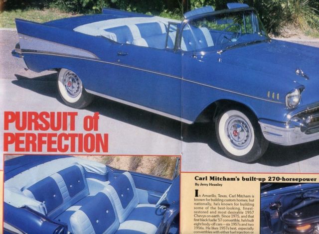 1957 Chevrolet Bel Air/150/210 Convertible - 283-270HP Dual Quad - photo 5
