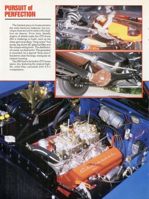 1957 Chevrolet Bel Air/150/210 Convertible - 283-270HP Dual Quad - photo 7