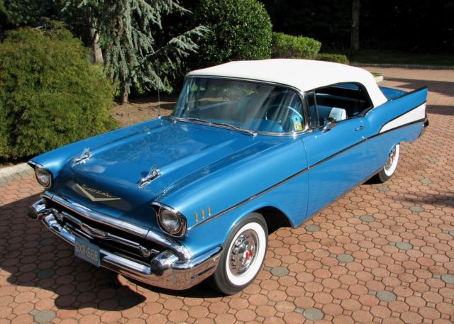 1957 Chevrolet Bel Air/150/210 Convertible - 283-270HP Dual Quad - photo 8