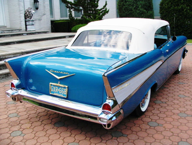 1957 Chevrolet Bel Air/150/210 Convertible - 283-270HP Dual Quad - photo 9