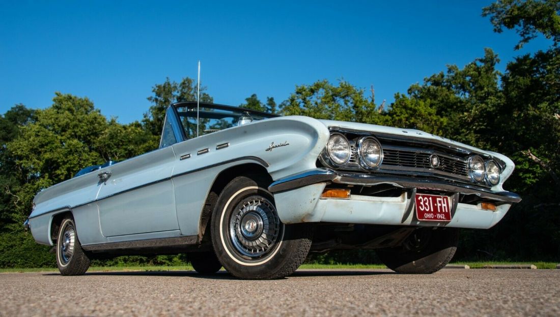 All Original 1962 Buick Special Deluxe Convertible 1962 Buick Skylark Deluxe
