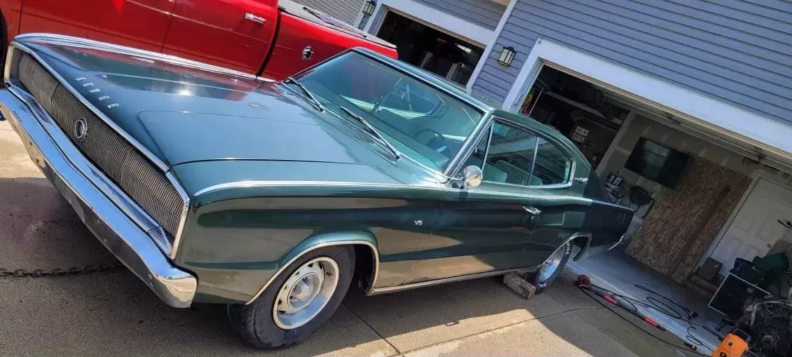 All original 1966 dodge charger 318 at white interior 1966 Dodge Charger