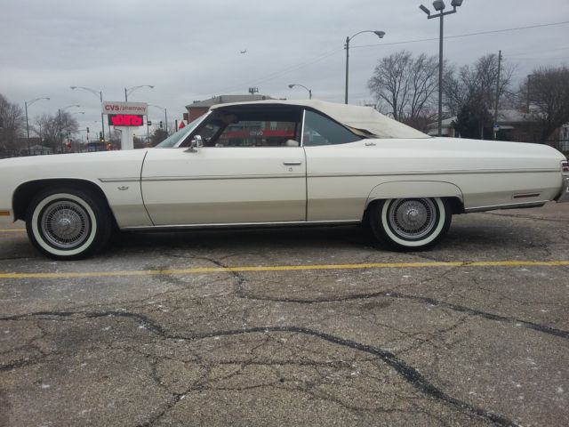 ALL ORIGINAL 1975 CHEVROLET CAPRICE CONVERTIBLE 1975 Chevrolet Caprice 2 door