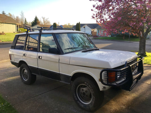 All Original 1987 Land Rover Range Rover 4x4 SUV Running Project 127k Miles? 1987 Land Rover Range Rover Classic