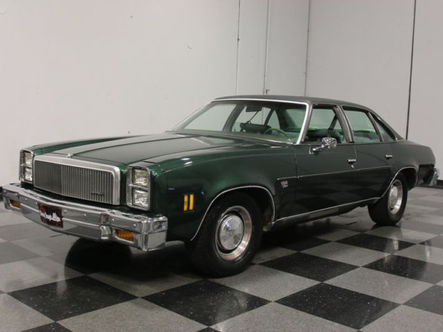 ALL ORIGINAL 4-DOOR LAND YACHT, DRY SOUTHERN CAR, PRICED TO MOVE, 305 V8, TH350 1977 Chevrolet Malibu Classic