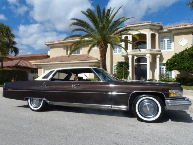 All Original & Unrestored. 1975 Sedan DeVille. Garage Kept & Runs Great! 1975 Cadillac DeVille