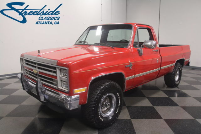 ALL-ORIGINAL GA TRUCK, 64,950 ACTUAL MILE, LOW OWNERSHIP, 305 V8, AOD, CLEAN 4X4 1985 Chevrolet K-10 Silverado 4x4