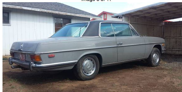 All original garage find 1970 Mercedes Benz 250C W114 1970 Mercedes-Benz 200-Series 1970 Mercedes 250C
