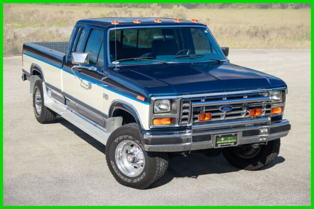 All Original, LOW Miles, Smooth running 460 V8, Newly installed A/C, Very nice!! 1986 Ford F-250 Supercab XL 4WD